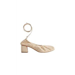 FORTE FORTE Chic Court Shoes Heels Cream Yogurt Womens Size 39 / US 8